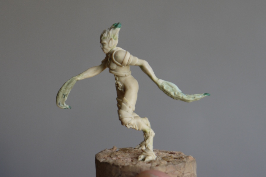 figurine fimo 32 mm d�monette