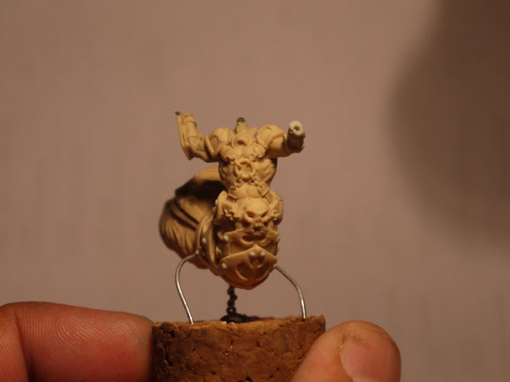 figurines fantasy fimo hybrid homme araign�e