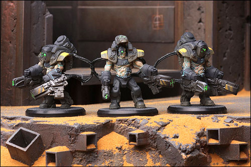 Lot Figurines AT-43 – Armée Una – Rackham – Occasion